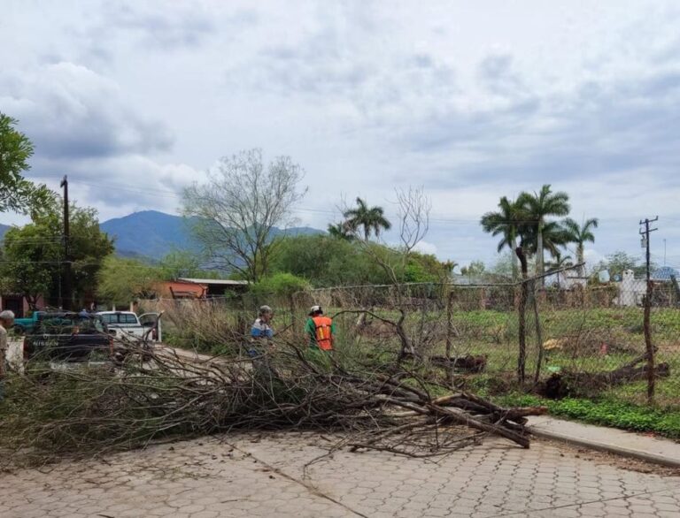 TRABAJAN INTENSAMENTE SERVICIOS PÚBLICOS PARA REPARAR LOS DAÑOS CAUSADOS POR LAS FUERTES LLUVIAS