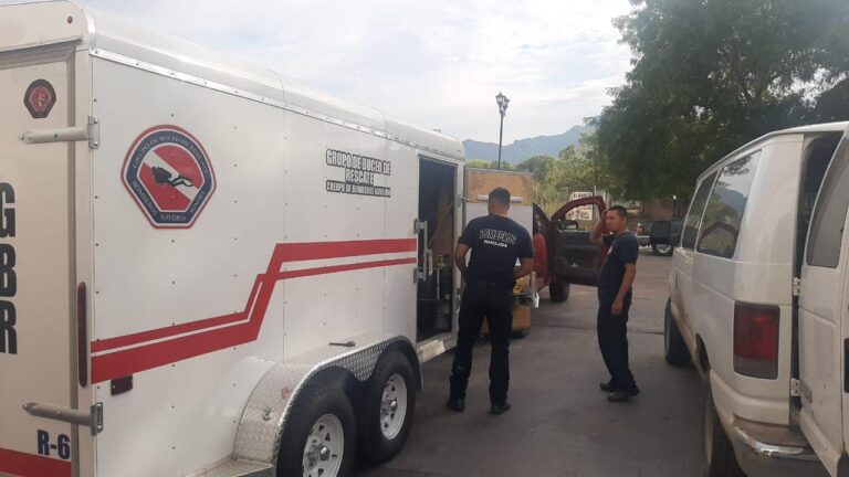 SE SUMAN BOMBEROS DE NAVOJOA A LABORES DE BUSQUEDA