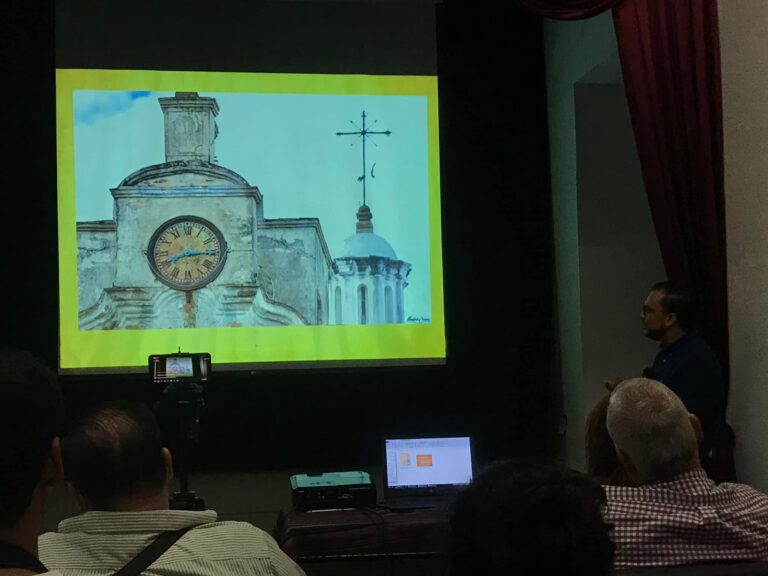 Templo Parroquial de Álamos. Itinerario de su construcción, conferencia impartida por el Dr. Juan Carlos Holguin Balderrama