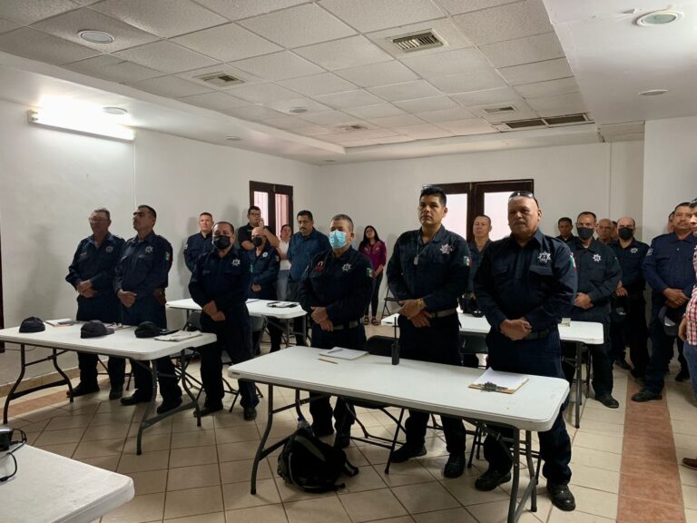 INICIAN POLICIAS CURSO DE FORMACIÓN INICIAL