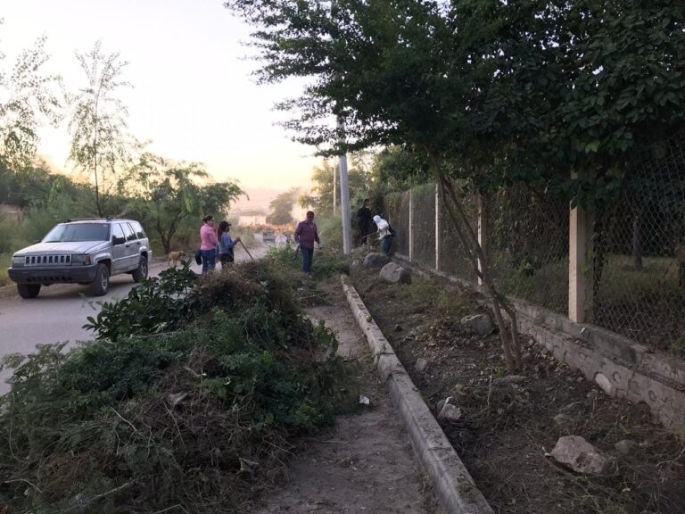 REALIZAN FUNCIONARIOS DEL AYUNTAMIENTO CUARTA JORNADA DE LIMPIEZA