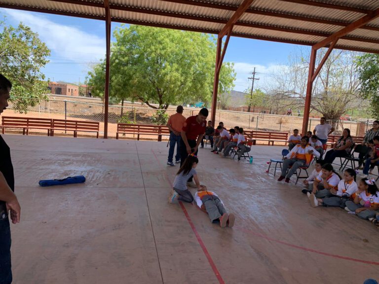 IMPARTE PROTECCIÓN CIVIL DE ÁLAMOS TALLER SOBRE PRIMEROS AUXILIOS