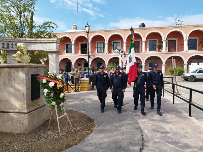 RINDEN HONORES POR 201 AÑOS DEL NATALICIO DEL GENERAL ANTONIO ROSALES FLORES