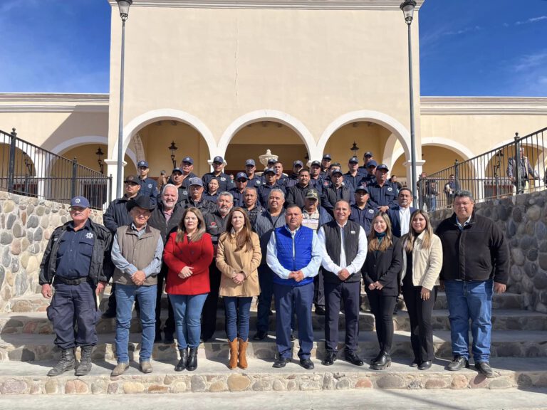 Reconocen la labor de la Policía Municipal en Álamos