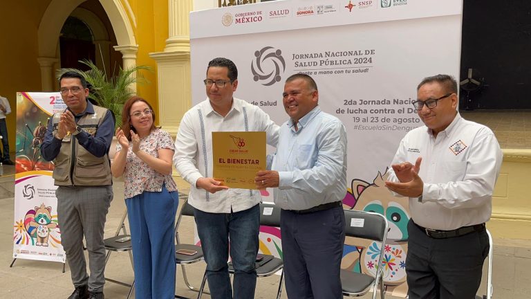 Álamos recibe reconocimiento por su destacada labor en materia de salud