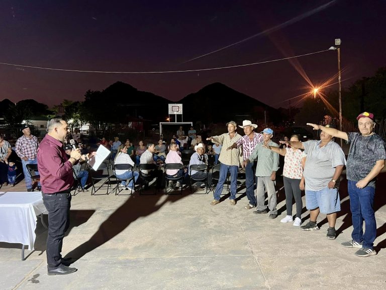 CONTINUA H. AYUNTAMIENTO DE ÁLAMOS CAMBIOS DE COMITÉS DE CONCERTACIÓN Y DELEGADOS DE POLICÍA EN COMUNIDADES RURALES