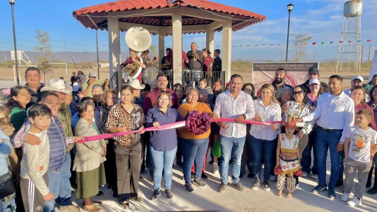 INOLVIDABLE INAUGURACIÓN DE “PLACITA” EN LA COMUNIDAD DE PROVIDENCIA