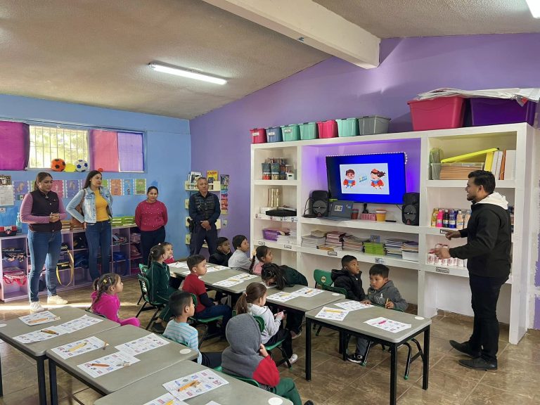 OPERACIÓN “POLICÍA AMIGO” FORTALECE LA SEGURIDAD INFANTIL EN ÁLAMOS