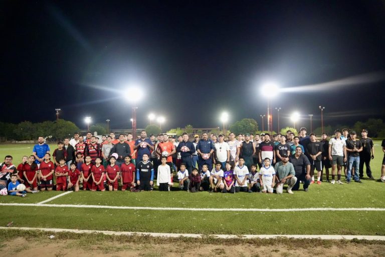INAUGURACIÓN DE LA LIGA DE FUTBOL