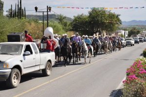 Tradicional cabalgata a La Aduana en honor a la Virgen de la Balvanera🐴🤠